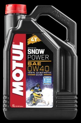 Масло моторное 4T Motul Snowpower 0W40 синтетическое 4 л 105892