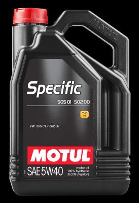 Масло моторное Motul Specific 502 00/505 00/505 01 5W-40 синтетическое 5 л 101575