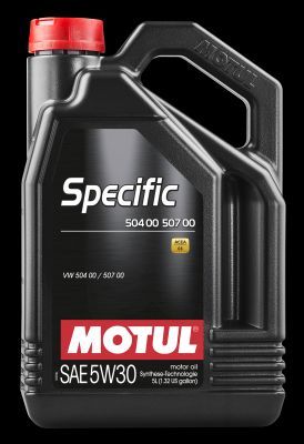 Масло моторное Motul Specific 504.00/507.00 VW 5W-30 синтетическое 5 л 106375