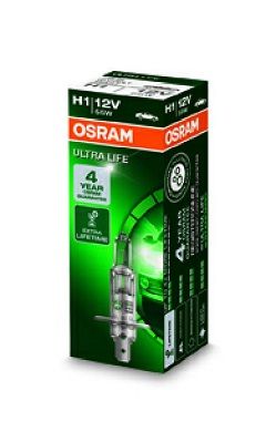 Лампа 12V H1 55W P14,5s OSRAM ULTRA LIFE картон 64150ULT