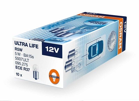 Лампа 12V R10W 10W BA15s OSRAM ORIGINAL LINE 1 шт. картон 5008