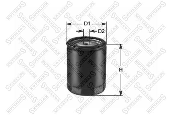 Фильтр масляный VOLVO F10/12/16/FH12/16/740-960 2.0-2.9 84>, Toyota Corolla 1.8D 84> STELLOX 2050023_SX