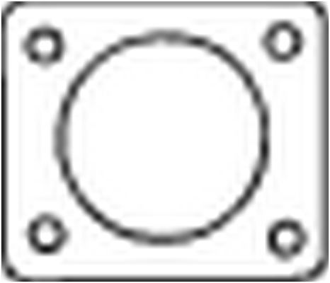 Прокладка средней части глушителя BOSAL 256-028