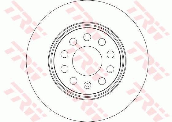 Диск тормозной передний AUDI/SEAT/SKODA/VW TRW DF4294