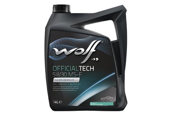 Масло моторное Wolf Oil OFFICIALTECH MS-F 5W-30 синтетическое 4 л 8308710