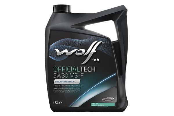 Масло моторное Wolf Oil OFFICIALTECH MS-F 5W-30 синтетическое 5 л 8308819