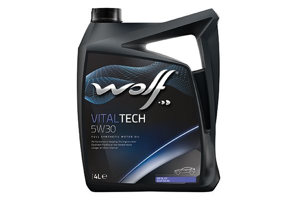 Масло моторное Wolf Oil VITALTECH 5W-30 синтетическое 4 л 8309908