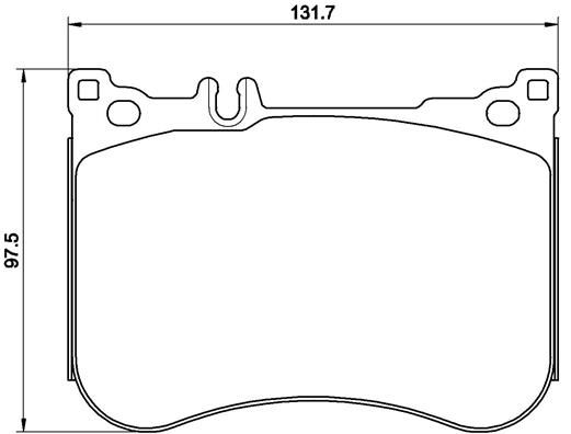 Колодки передние BREMBO P50114