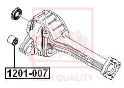 САЙЛЕНТБЛОК ЗАДНЕГО ДИФФЕРЕНЦИАЛА ASVA 1201007
