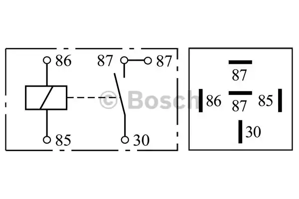 реле универсальное BOSCH 0 332 019 150