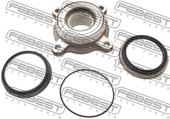 Ступица передняя комплект TOYOTA LAND CRUISER 2007.08- FEBEST 0182-LC200FM-KIT