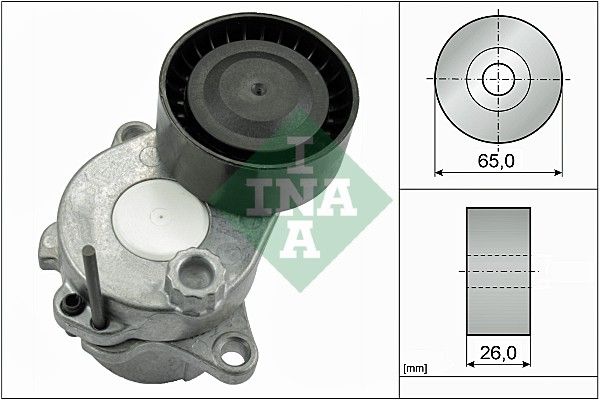 Ролик-натяжитель приводного ремня MB W204/W212/W221/W166/X204 mot.OM651 INA 534 0592 10