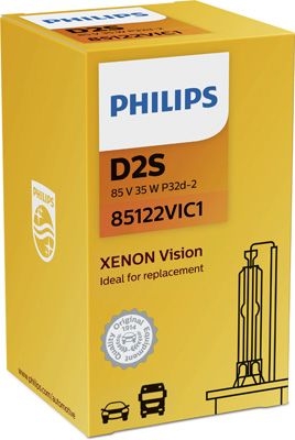 Лампа ксеноновая D2S Vision 4600K 85V 35W P32d-2 C1