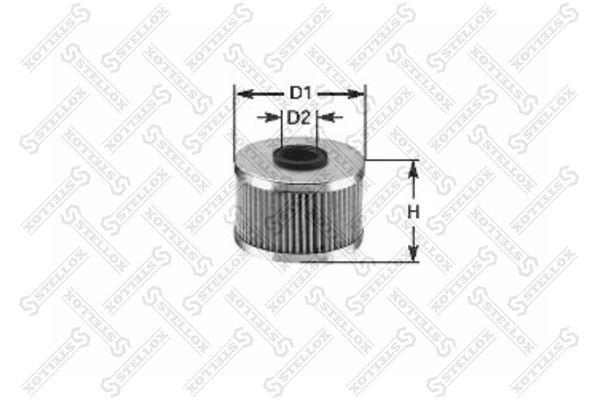 20-50149-SX_фильтр масляный!\ Volvo S40/V40 1.6-2.0 97>/S80 2.0-3.0 98>/S60 2.0-2.5 00>