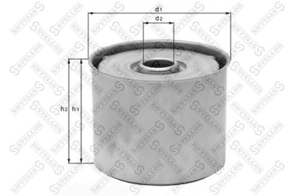 21-00024-SX_фильтрующий элемент топлива!\ Ford Granada/Scorpio 2.5D/TD <94,Renault R21 2.1D/TD 86-95