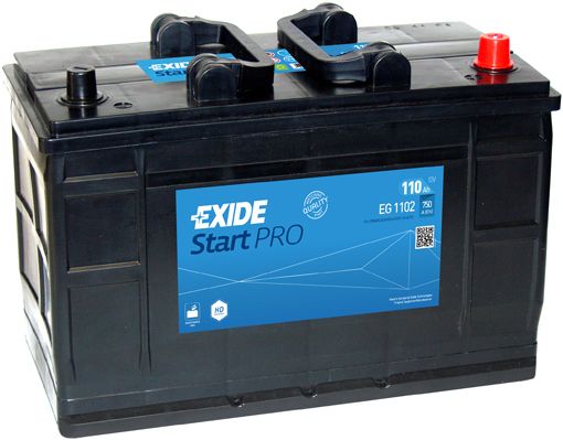 EXIDE EG1102_аккумулятор! 110Ah 750A +справа StartPRO 349/175/235 B1\