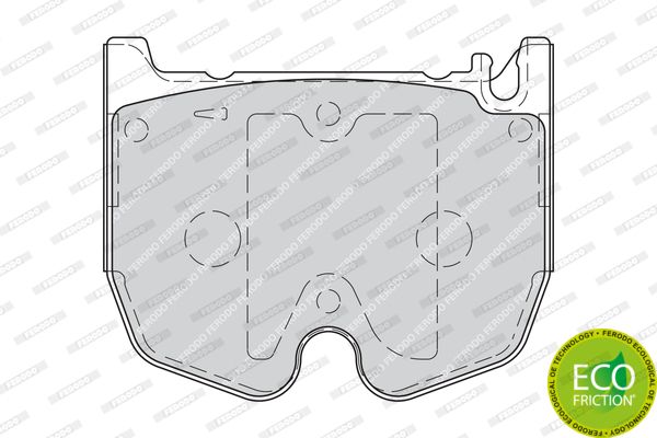 FDB1810_=992 00 !колодки дисковые п.\ MB CLK C209/A209 55 AMG/W220 3.2-4.0CDi 99>/C215 5.5-6.3 01>