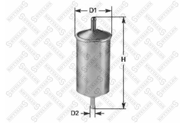 21-00171-SX_***фильтр топливный!\ Ford Maverick 2.4 96-98, Nissan Almera1.4-2.0 95>