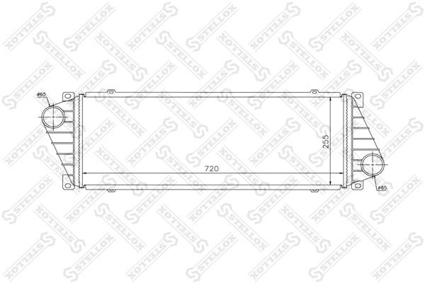 81-10855-SX_интеркулер!\ MB Sprinter 2.3i-2.9D 95>