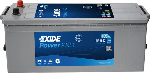 EXIDE EF1853_аккумулятор! 185Ah 1150A +слева PowerPRO 513/223/223 B0\