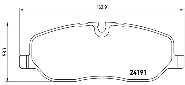 P44014_=1158 00 !колодки дисковые п.\ Land Rover Discovery/Range Rover 4.4i V8/2.7TD V6 04>