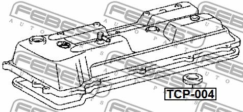 TCP-004_прокладка под свечи!\ Toyota Celica ZZT231 2ZZGE