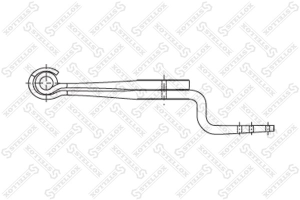 84-55604-SX_полурессора 2-ух лист. !2/38x82x100 500+470/320/50/70 Kr150 \BPW