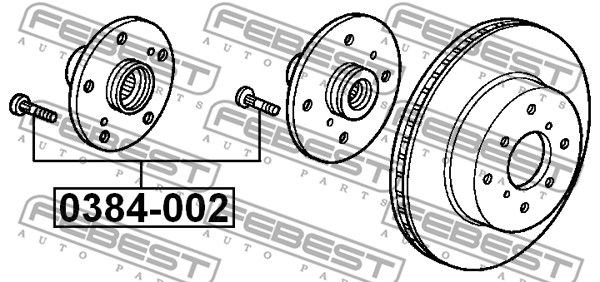 0384-002_шпилька колёсная!\ Honda Accord 02-08