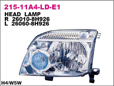 215-11A4L-LD-E1_фара левая!\ Nissan X-TRAIL (T30) 01>