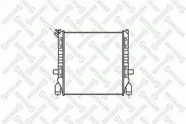 81-03325-SX_радиатор системы охлажд.!без рамки 715x760x72\Scania 82/92/93/112/113 дв. DS/DSC9. DSC11