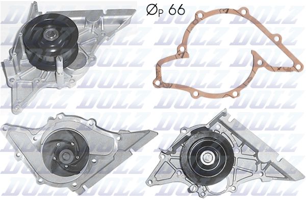 Помпа, водяной насос AUDI A6/A8/Allroad all 8Cyl. 3.7/4.2L 98-05 DOLZ A-194