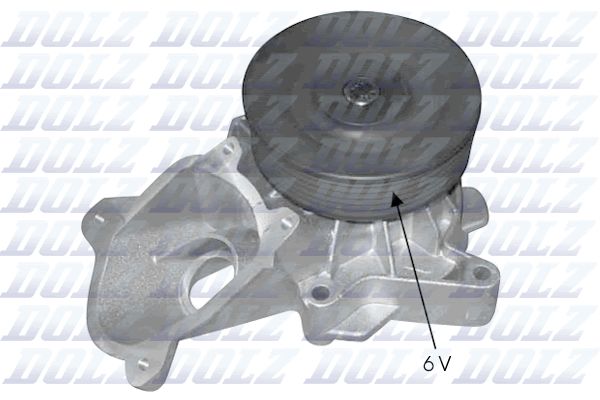 Помпа, водяной насос BMW E81/E87/E90/E39/E60/E83/E70 all Diesel 00-> DOLZ B-224