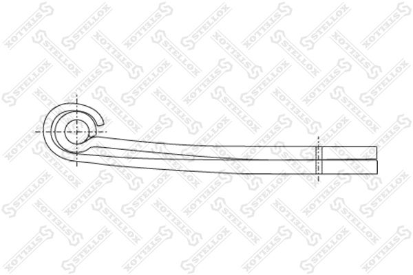 84-55620-SX_полурессора !2/43x92x100 580+55 S30/-- \SAF