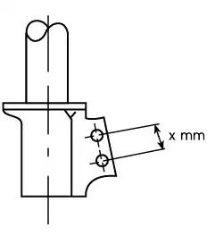 333 708_амортизатор передний газовый!\ Renault Clio 1.4/1.6/1.9D 98>