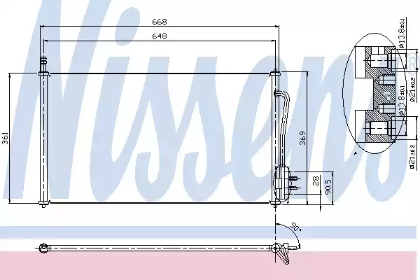 NS94432_=FD5268=GR925337=VL817493=BH7402018 [1062380] !радиатор конд.\ Ford Focus all 98-04