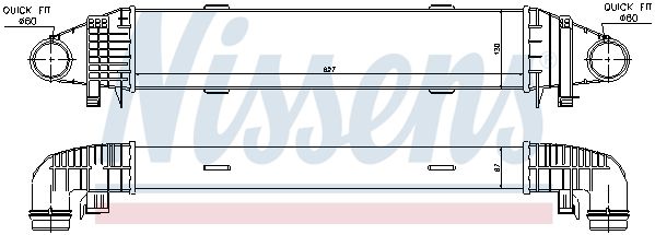 NS96598_интеркулер!\MB W204 1.8i 09>