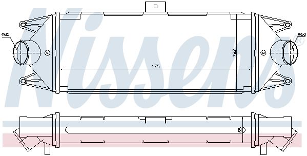 NS96727_интеркулер!\ Iveco Daily 99-06