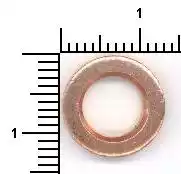 Уплотнительное кольцо топливной форсунки VAG /7,7x13x2,5mm ELRING 627.410