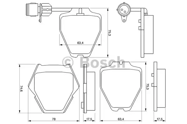 0 986 424 689_=752 12=763 012B-SX !колодки дисковые п.\ Audi A8 2.8-6.0/2.5TDi/3.3TDi 98-99