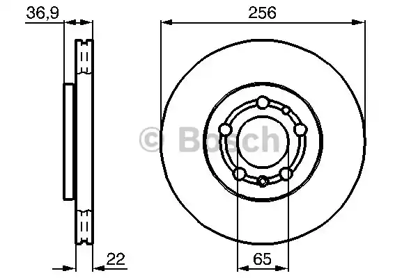 0 986 478 988_диск тормозной передний!\ Audi A2 1.4/TDi/1.6FSi 00-05, Hyundai H-1 2.5CRDi 08>