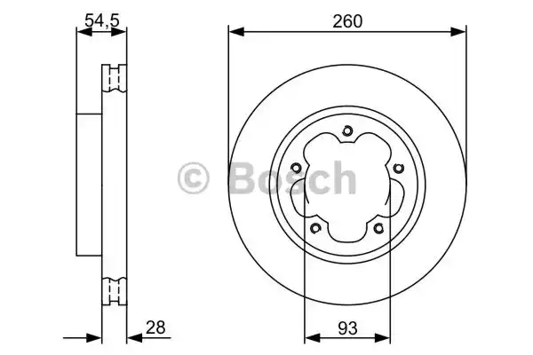 0 986 479 392_диск тормозной передний!\ Ford Transit 2.2TDCi 06>