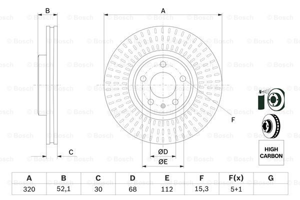 0 986 479 753_диск тормозной передний!\ Audi A4/A5/A6/A7/Q5 2.0-3.0 07>