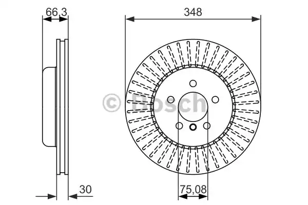 0 986 479 772_диск тормозной передний!\ BMW 5/6 F10/F12 2.8-5.0/3.0D 09>