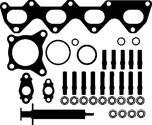 214.600E_р/к турбокомпрессора! \ Audi A1/A3, Seat Toledo, VW Passat 1.4i 07>