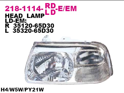 218-1114L-LD-EM_фара левая!\ Suzuki Vitara 98>