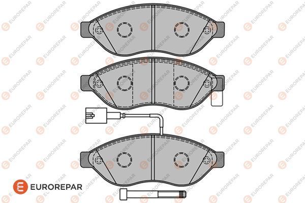 Колодки передние CITROEN/FIAT/PEUGEOT all Bus 2006-> EUROREPAR 1617273980