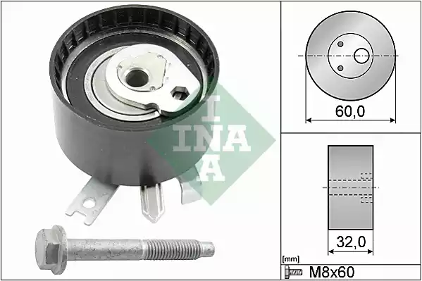 531 0547 10_ролик натяжной ремня ГРМ!\ Renault Megane 1.5DCi 01>