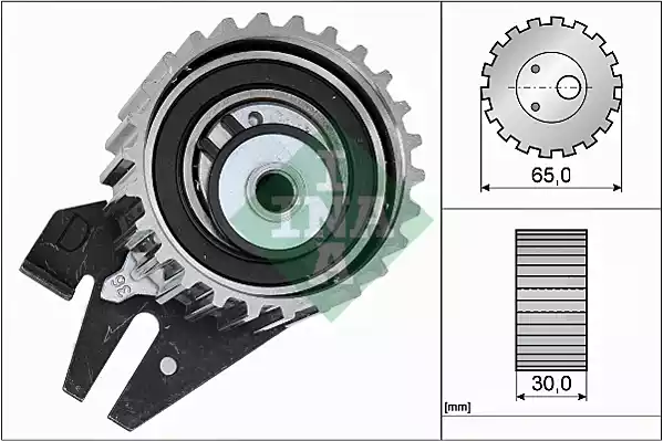 531 0844 10_ролик натяжной ремня ГРМ!\ Opel Astra/Insignia/Zafira 2.0CDTI 08>