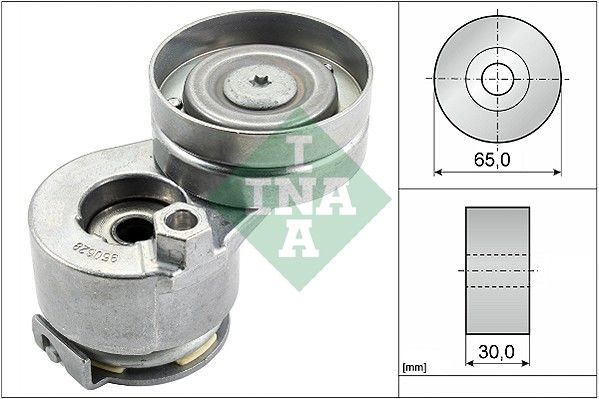 534 0027 10_натяжитель ремня! с роликом\ Renault Clio/Megane 2.0 16V/1.9DCi 02>