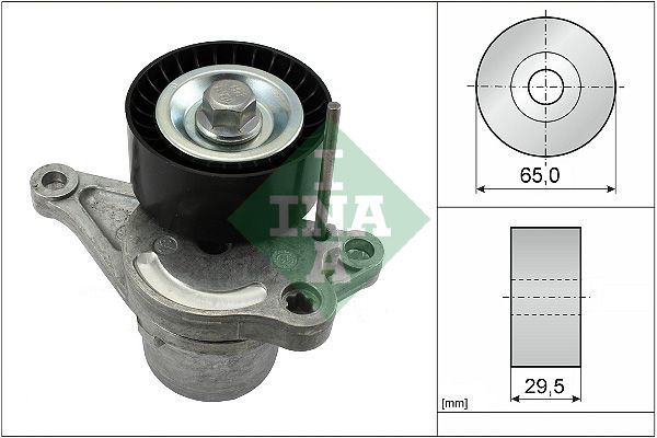 534 0281 10_ролик натяжной!\ Renault Laguna/Megane 2.0D 05>, Nissun Qashqai 2.0D 07>